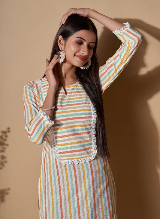 Multi coloured Kurti