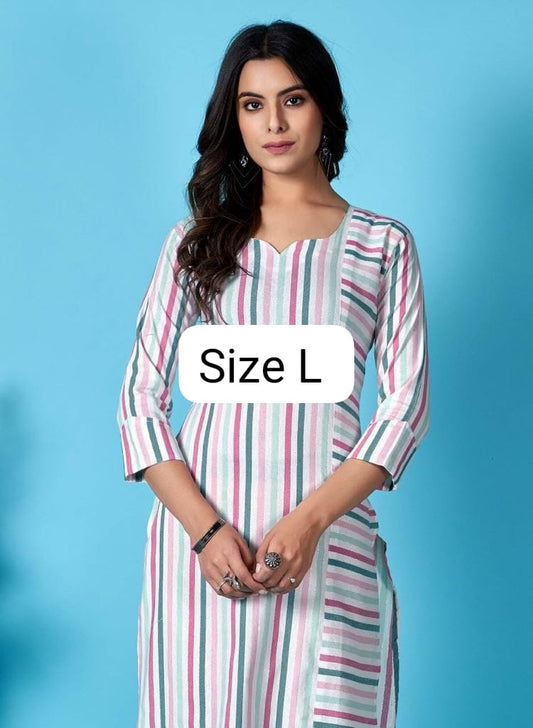 Multi coloured kurti