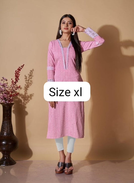 Pink kurti
